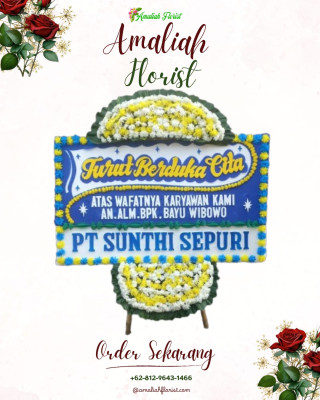 Papan Bunga Duka di Bumu Ayu