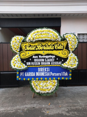 Papan Bunga Duka di Bumu Ayu