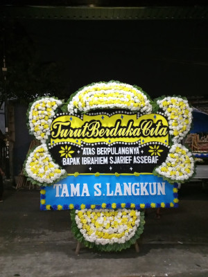 Papan Bunga Duka di Bumu Ayu